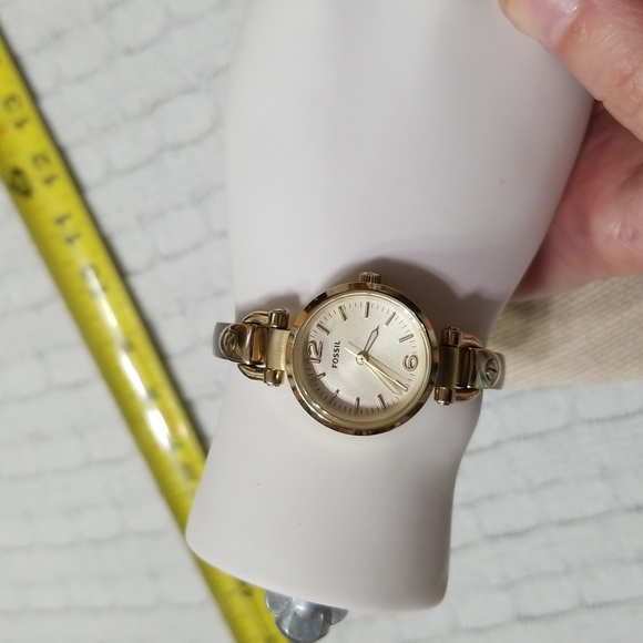 Fossil Stainless Steel Caseback Turtle 